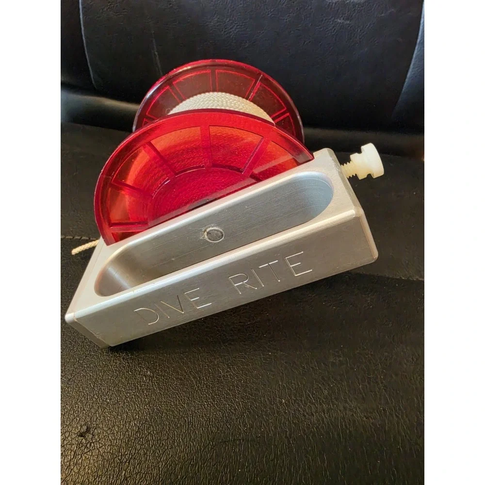 Dive Rite Sidewinder Cave Tec Wreck Scuba Diving Primary Reel holds 250ft line